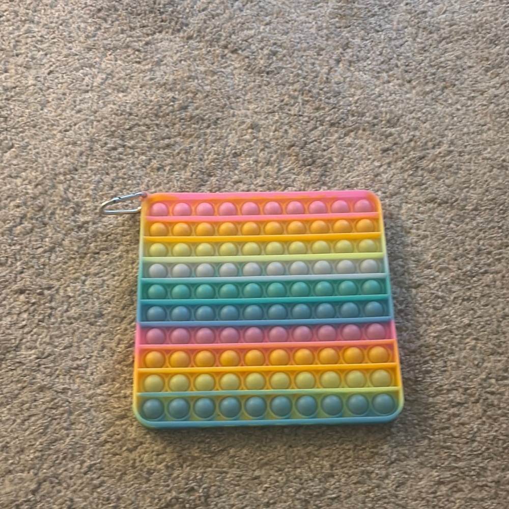Colorful Pop It Fidget Toy